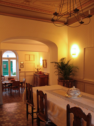 Salle à manger de la maison